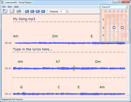 Chord analyzer software mac